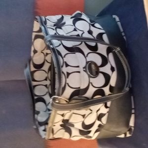 Coach diaper bag/ shoulder bag